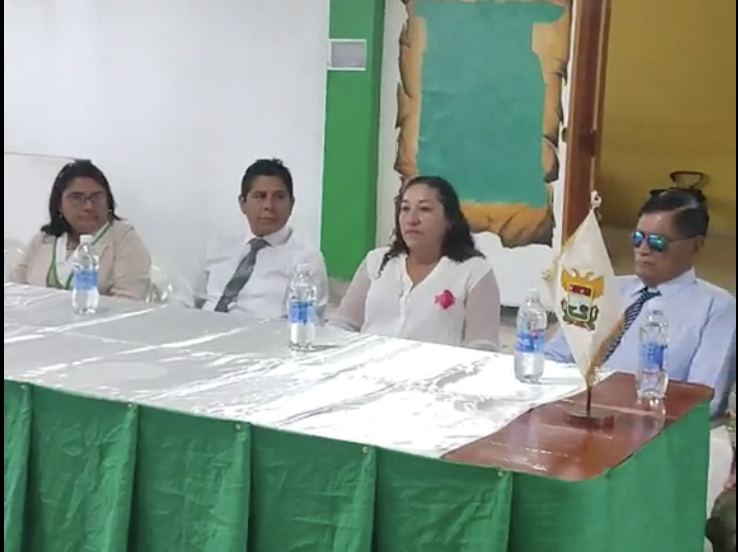 AUCAYACU: ALCALDE PRESENTA A SUS GERENTES MUNICIPALES PARA LA GESTION QUE INICIA
